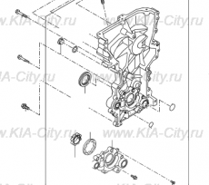 Крышка цепи грм 2.0 '15 Kia Sportage IV