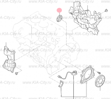 Прокладка масляного картера Kia Sorento II