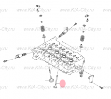 Клапан выпускной 2.0 Kia Optima III