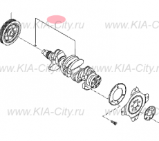 Коленвал 2.0 Kia Optima IV