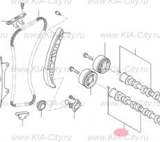 Распредвал впускной 1.2 Kia Picanto III