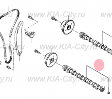 Распредвал впускной 2.0 cvvl Kia Optima IV