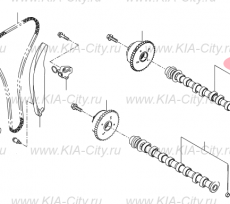 Распредвал выпускной 2.0 Kia Optima IV