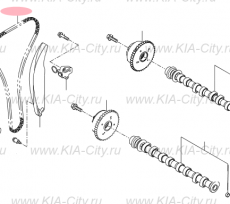 Цепь грм 2.0 Kia Sportage IV