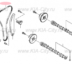 Цепь грм 2.0 cvvl Kia Optima IV