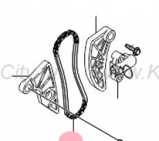 Цепь масляного насоса 2.4 Kia Optima III