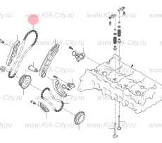 Цепь грм дизель Kia Sportage IV