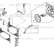 Бачок расширительный Kia Optima IV