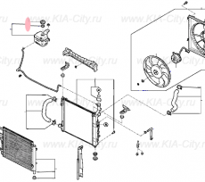 Крышка расширительного бачка Kia Picanto III