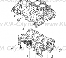 Блок цилиндров 2.0 Kia Optima IV