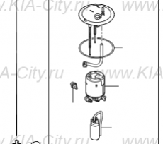 Фильтр топливный (сетка) Kia Sportage IV