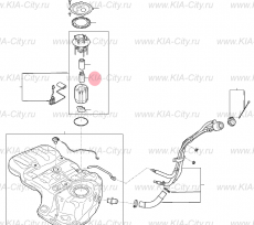 Топливный насос дизель Kia Sportage III