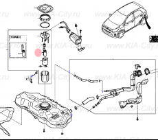 Топливный насос Kia Picanto III