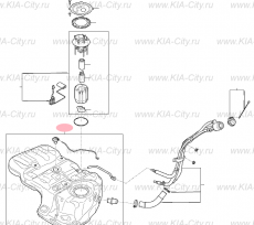 Топливный бак Kia Sorento III Prime