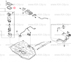 Пластина топливного насоса Kia Optima IV