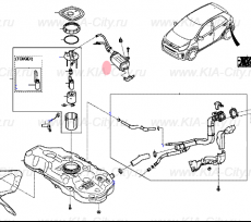 Адсорбер Kia Picanto III