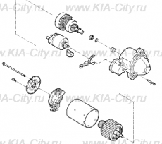 Стартер Kia Picanto III