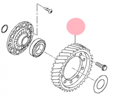 Шестерня дифференциала Kia Ceed