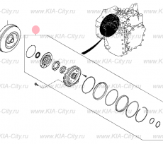 Масляный насос акпп Kia Optima IV