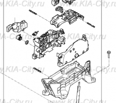 Рычаг переключения передач акпп Kia Optima IV