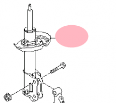Амортизатор передний правый Kia Soul