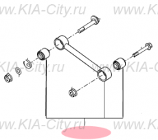 Рычаг задний вспомогательный Kia Sportage IV