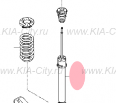 Амортизатор задний 4wd Kia Sportage IV