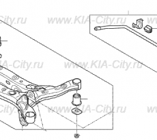 Балка задняя Kia Optima IV