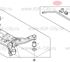 Стабилизатор устойчивости задний Kia Optima IV