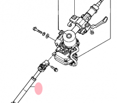Кардан рулевой Kia Sorento II
