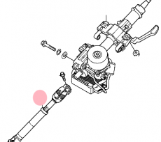 Кардан рулевой Kia Cerato