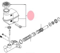 Бачок тормозной жидкости Kia Mohave