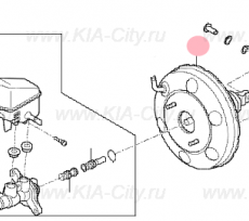 Усилитель тормозов Kia Picanto III