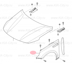 Крыло переднее правое Kia Optima IV