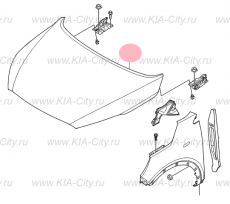 Капот Kia Sorento III Prime