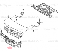 Панель задняя Kia Optima IV