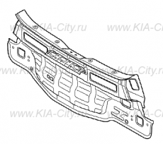 Панель задняя  Kia Picanto III
