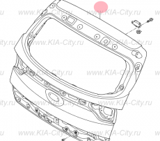 Дверь багажника Kia Sportage IV