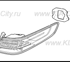 Фонарь левый внешний Kia Optima IV