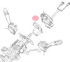 Датчик угла поворота рулевого колеса Kia Mohave