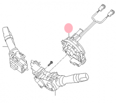 Контактная группа рулевой колонки Kia Venga