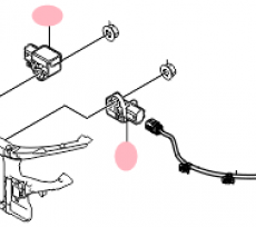 Датчик подушки безопасности Kia Quoris
