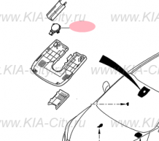 Датчик дождя Kia Sorento III Prime