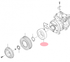 Катушка индуктивности компрессора кондиционера Kia Mohave