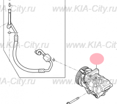 Компрессор кондиционера Kia Optima IV