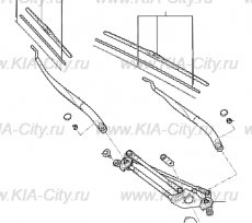 Привод стеклоочистителя Kia Optima IV