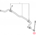 Стойка стабилизатора переднего