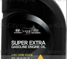 Моторное масло super extra gasoline 5w-30 sl 1л Kia Cerato