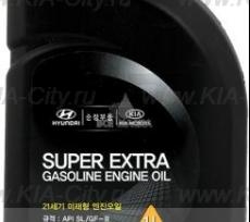 Моторное масло super extra gasoline 5w-30 sl 1л Kia Picanto III