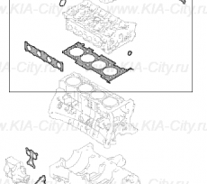 Набор прокладок для двигателя 2.4 Kia Optima IV